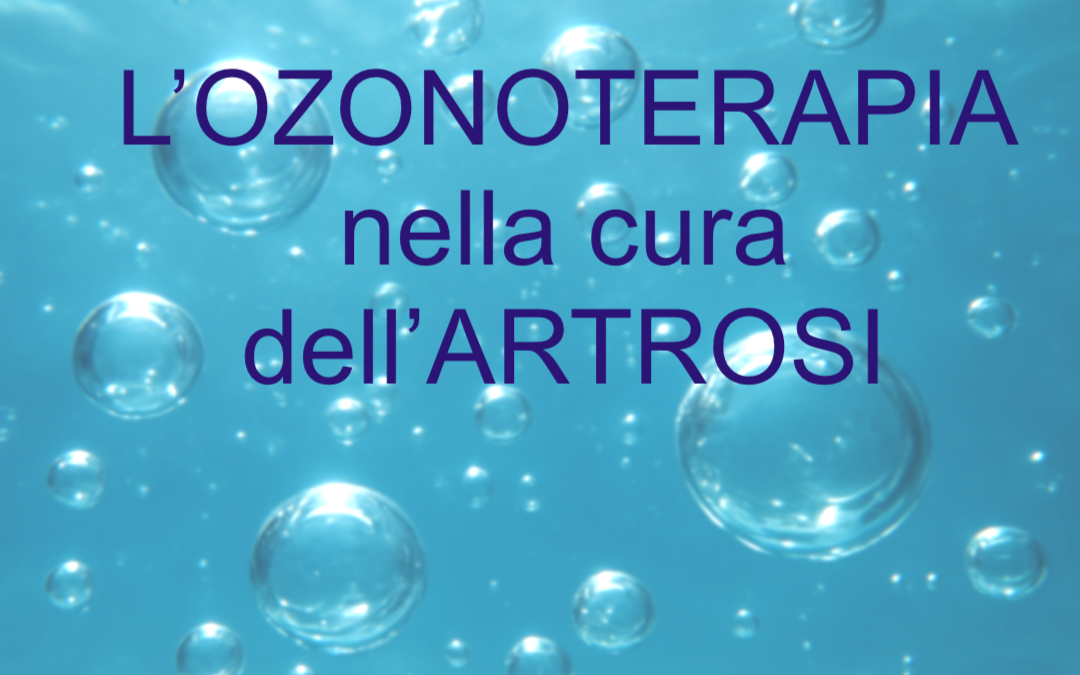 Artrosi curata con l'ozonoterapia
